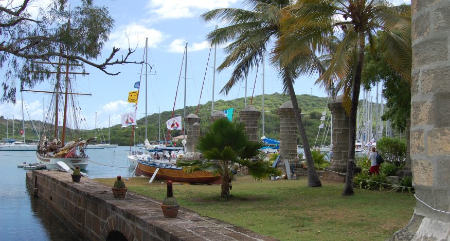 Antigua dockyard