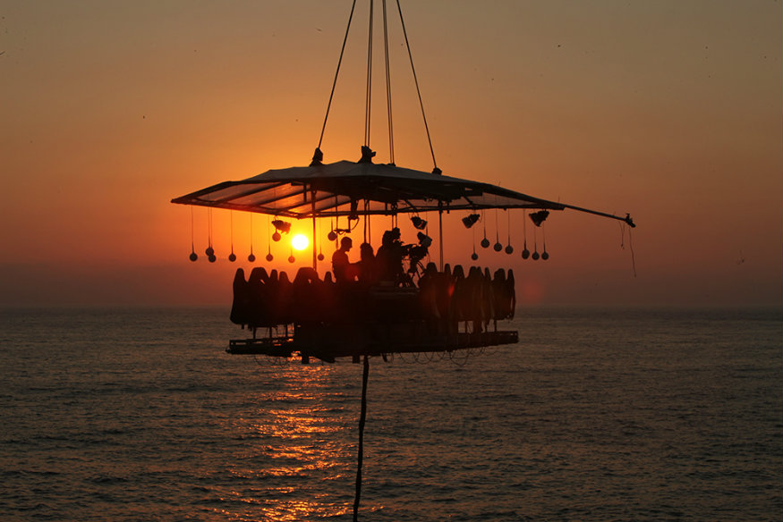 Dinner in the Sky Comes to Cancun