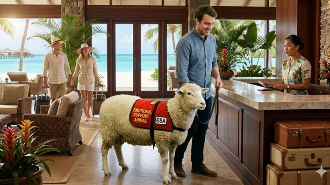 Emotional Support Sheep