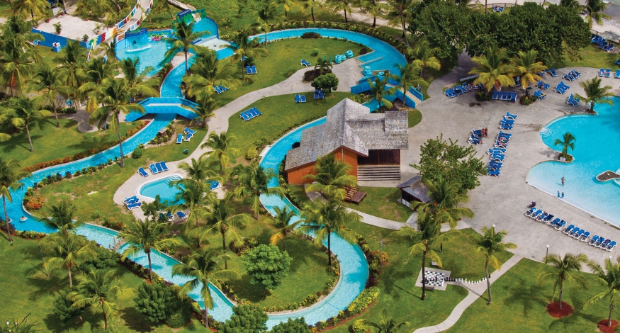 Best all-inclusive resorts with water parks - Lazy river at Coconut Bay, Saint Lucia
