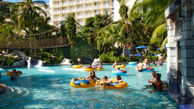 All-inclusive resort with waterpark